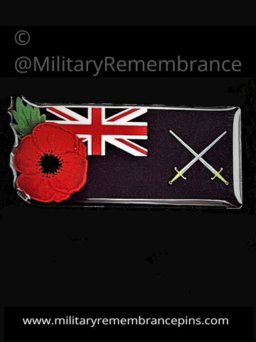 17 Port and Maritime Regiment RLC Regimental Colours Lapel Pin