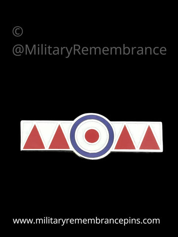 600 Squadron Roundel RauxAF Unit Lapel Pin