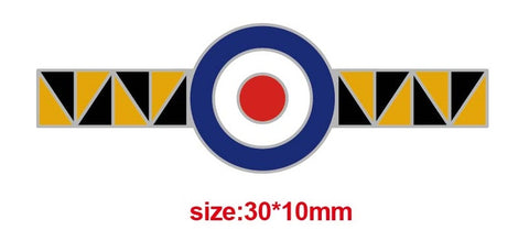 74 Sqn Royal Air Force RAF Roundel Lapel Pin