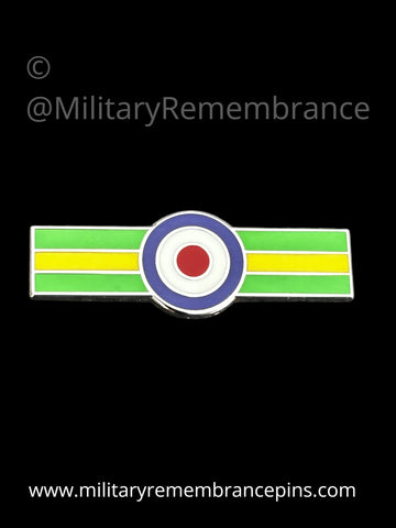 9 Sqn Royal Air Force RAF Roundel Lapel Pin