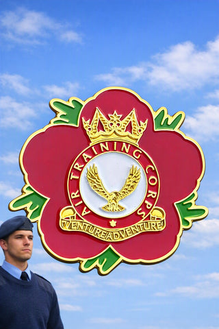 Air Training Corps ATC Remembrance Flower Lapel Pin