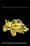 Bedford Light Recovery REME Vehicle Lapel Pin