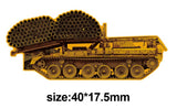 Chieftain Armoured Vehicle Royal Engineers CHAVRE Vehicle Lapel Pin
