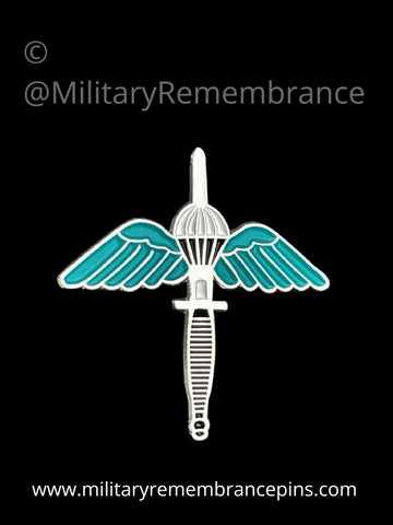 Commando Winged Dagger Lapel Pin