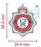 Falkland Islands Fire & Rescue Service Crest Lapel Pin