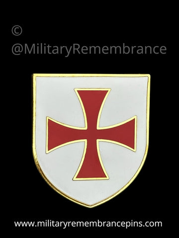 Knights Templar Order Shield Lapel Pin