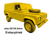 Land Rover 110 Defender Canvas Top Vehicle Lapel Pin