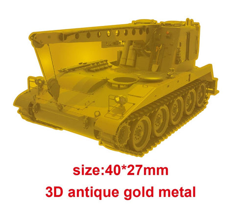 M578 Armoured Recovery Vehicle Lapel Pin