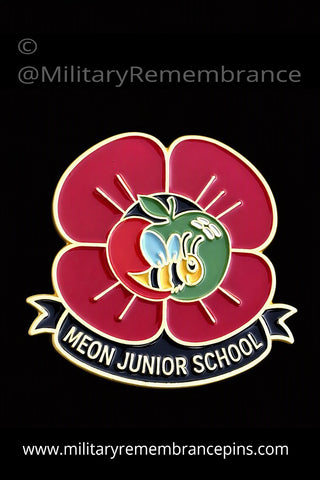 Meon Junior School Crest Lapel Pin