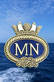 Merchant Navy Colours Lapel Pin