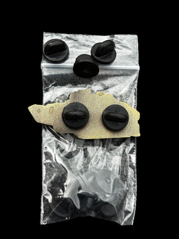 Black Rubber Rear Fasteners