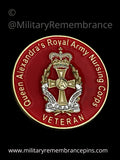 Queen Alexandra's Royal Army Nursing Corps QA Veteran Lapel Pin