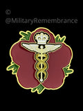 RAF Medical Services Remembrance Flower Lapel Pin