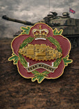 Royal Tank Regiment RTR Remembrance Flower Lapel Pin