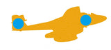 Gloster Meteor Aircraft Lapel Pin