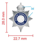 South Yorkshire Police KC Crest Lapel Pin