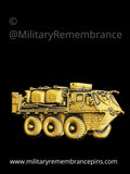 Stalwart UBRE Unit Bulk Refuelling Equipment Truck Lapel Pin