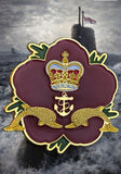 HM Submariners Royal Navy Remembrance Flower Lapel Pin