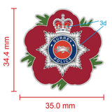 Surrey Police Remembrance Flower Lapel Pin