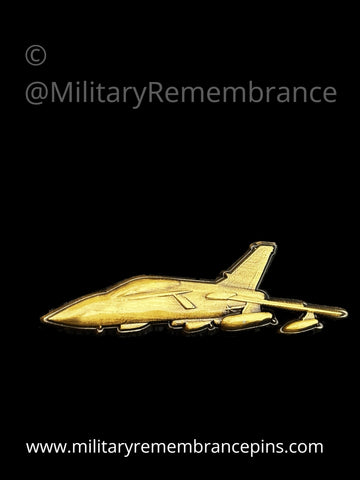 Tornado Combat Aircraft Vehicle Lapel Pin