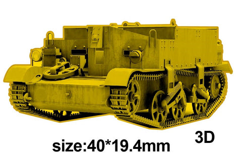 Universal Carrier Vehicle Lapel Pin