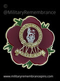 15th 19th King's Royal Hussars Remembrance Flower Lapel Pin