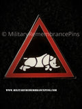 The 1st (United Kingdom) Division Lapel Pin