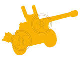 BL 5.5 Medium Artillery Howitzer Lapel Pin