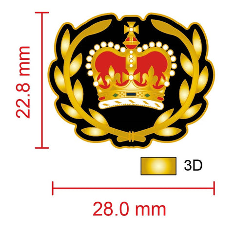 Army Warrant Officer Class 2 Arm Badge Lapel Pin