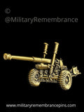 BL 5.5 Medium Artillery Howitzer Lapel Pin