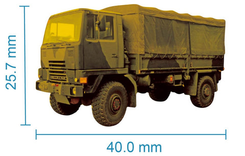 Bedford TM 4x4 Truck Lapel Pin