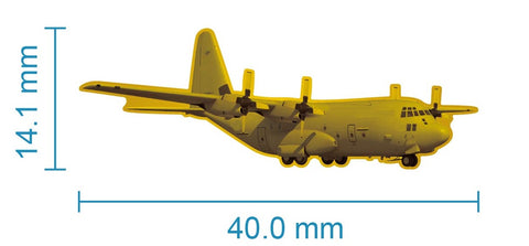 Lockheed C-130 Hercules Aircraft Lapel Pin