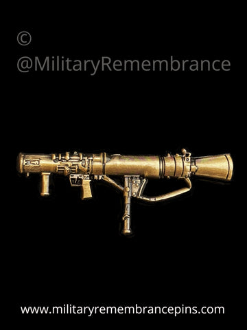 Carl Gustaf recoilless rifle 84mm Charlie G Lapel Pin