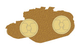 Centurion Armoured Recovery Vehicle ARV FV4006 Lapel Pin