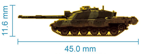 Challenger II Tank Lapel Pin Badge