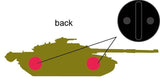 Challenger 1 Main Battle Tank Lapel Pin Badge