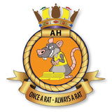 Chockheads Aircraft Handlers Remembrance Flower Lapel Pin