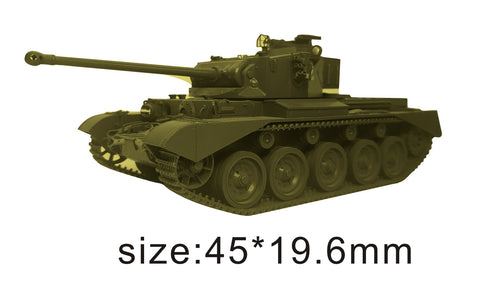 Comet Tank Cruiser A34 Vehicle Lapel Pin