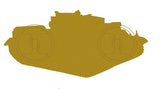 Cromwell Centaur Cruiser 95mm Tank A27 Vehicle Lapel Pin