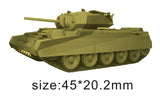 Crusader Cruiser Tank A15 Vehicle Lapel Pin