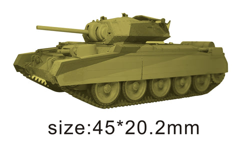 Crusader Cruiser Tank A15 Vehicle Lapel Pin