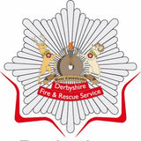 Derbyshire Fire & Rescue Service Remembrance Flower Lapel Pin