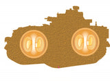 FV438 Swingfire Launcher Vehicle Lapel Pin