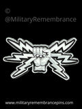 Fist & Sparks Royal Air Force RAF Trade Lapel Pin