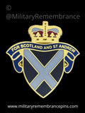 For Scotland & Saint Andrew Lapel Pin