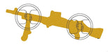 General Purpose Machine Gun GPMG Lapel Pin