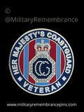 HM Coastguard HMCG Veteran Lapel Pin