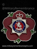 Kent Police Remembrance Flower Lapel Pin