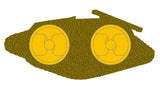 MKIV Tank World War 1 Lapel Pin