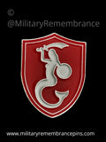Maid Of Warsaw 2nd Corps (Poland) TRF Lapel Pin